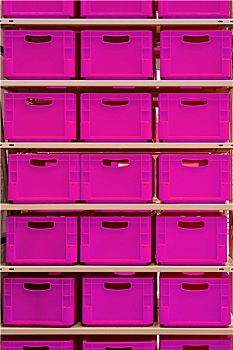 粉色,板条箱