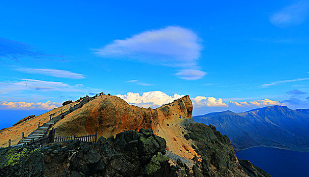 长白山天池全景