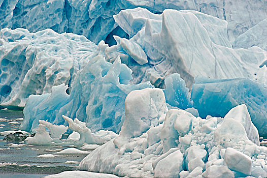 冰山,约翰,峡湾,格陵兰东部,格陵兰