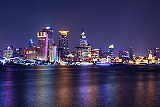 上海黄浦江夜景