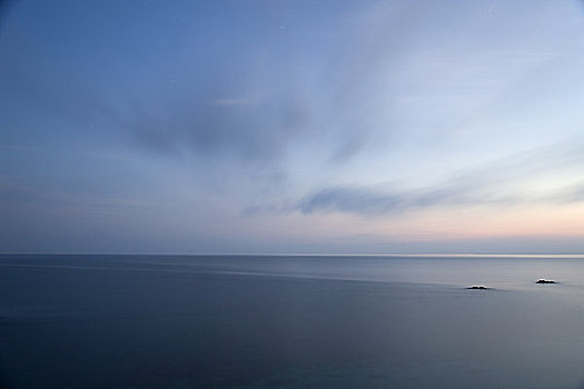 托斯卡纳,海洋,黎明