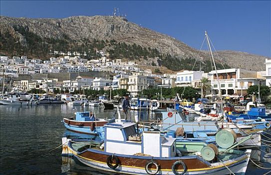 港口,多德卡尼斯群岛,希腊