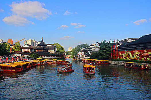 南京秦淮河美景