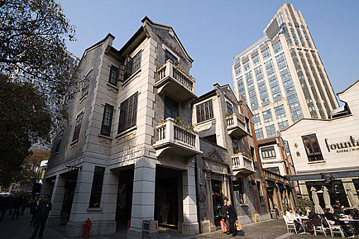 上海新天地的石库门建筑