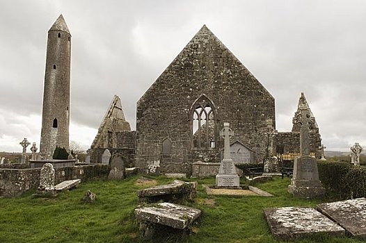大教堂,墓地,寺院,戈尔韦郡,爱尔兰
