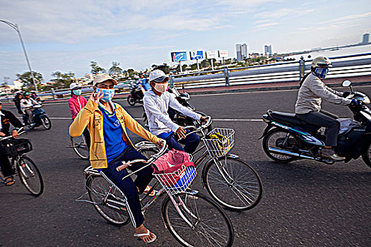 越南,岘港,自行车