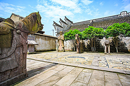 陈氏宗祠,西洋港石刻文化园,古林镇西洋港村