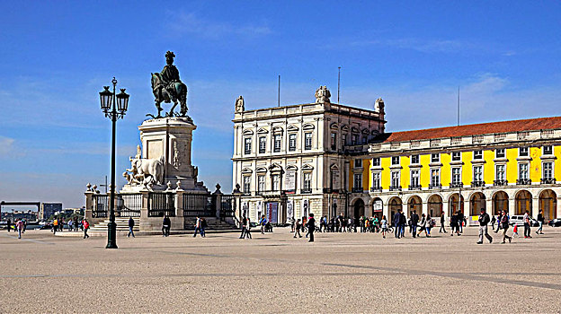广场,老城,里斯本,葡萄牙