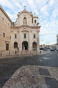 教会,教堂,特拉尼,阿普利亚区,意大利南部,意大利,欧洲