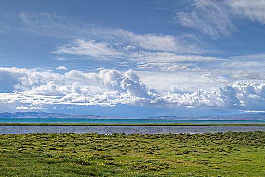 西藏那木措湖