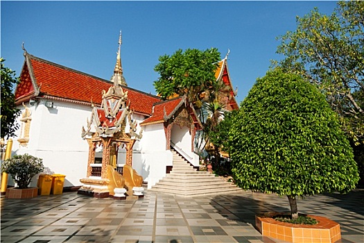 寺院,素贴,泰国