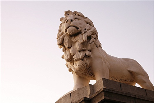 威斯敏斯特桥,狮子,雕塑