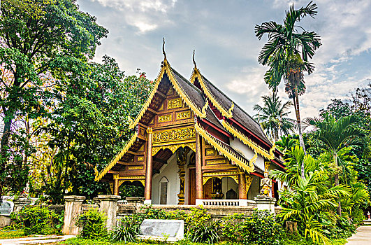 清曼寺,佛教寺庙,清迈,清迈省,北方,泰国,亚洲