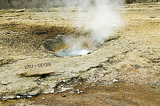 泡泡,间歇泉,冰岛