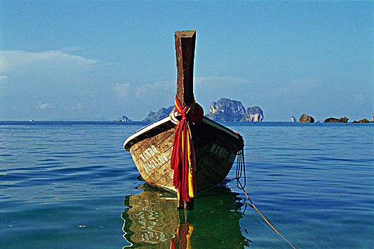 泰国,湾,船