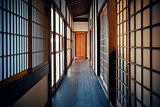 传统,房子,京都,日本