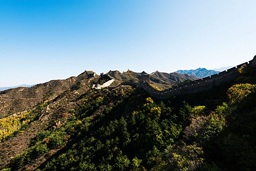 中国,金山岭,长城