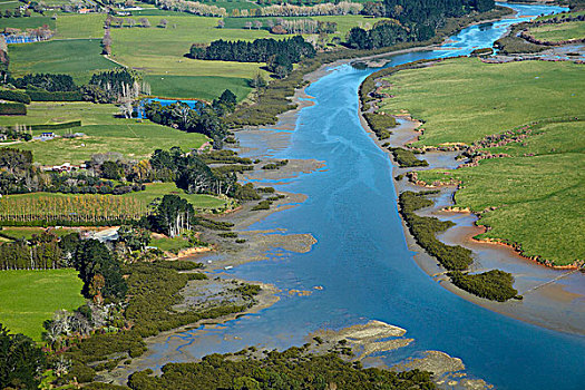 河流,小湾,港口,奥克兰,北岛,新西兰