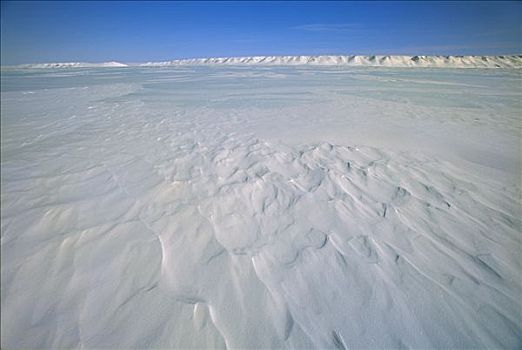 冰雪,遮盖,北极,河,苔原,富兰克林,悬崖,背景,北方,斜坡,阿拉斯加