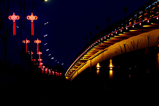 高架桥夜色