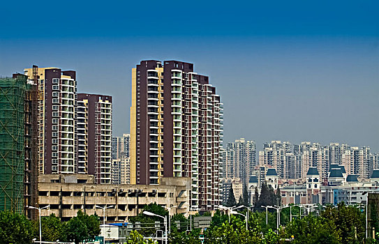江苏省南京市都市建筑景观