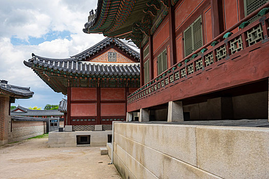 韩国首尔景福宫宫殿景观
