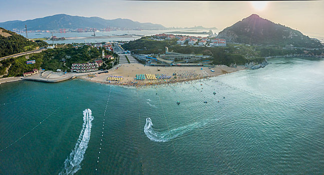 夏季海滩海边风光