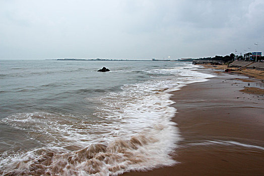 海浪,沙滩