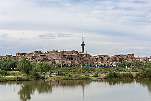 新疆喀什高台民居