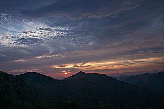 木梨硔,徽州,黄山,风景,日出