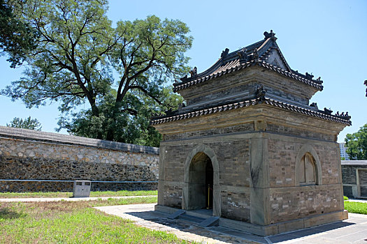 北京石景山慈悲庵田义墓石刻文物园