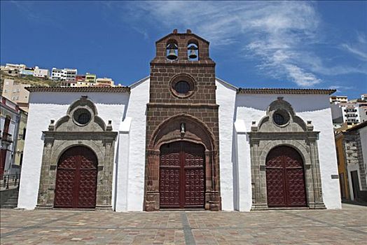教堂,圣塞巴斯蒂安,加纳利群岛,西班牙,欧洲