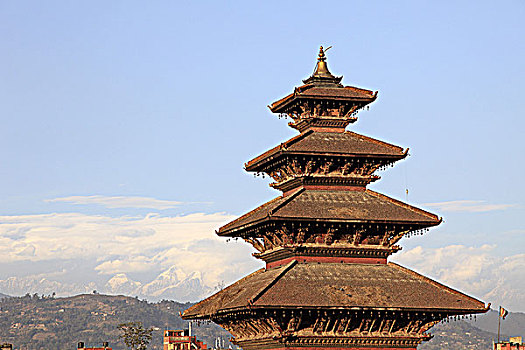 尼泊尔,加德满都山谷,巴克塔普尔