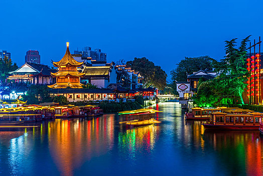 南京夫子庙夜景