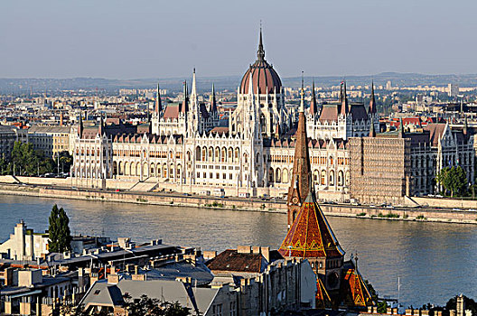 国会大厦,水岸,多瑙河,布达佩斯,匈牙利