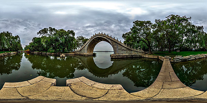 360vr,北京颐和园玉带桥