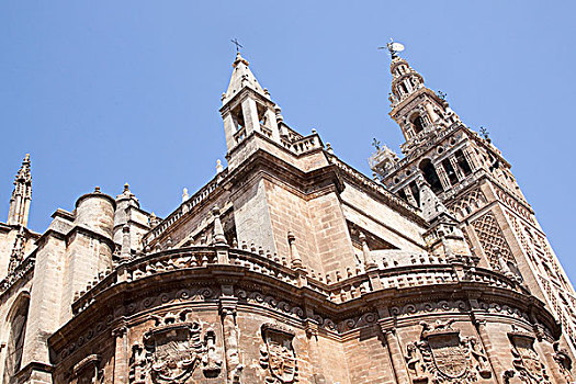 吉拉达,钟楼,大教堂,圣马利亚,世界遗产,塞维利亚,安达卢西亚,西班牙,欧洲