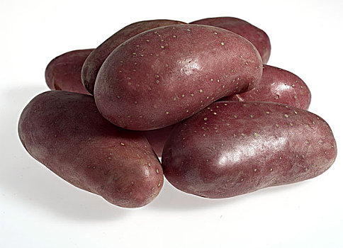 土豆,马铃薯,白色背景