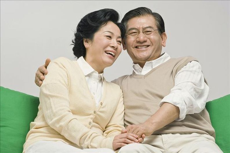 老年_夫妻_微笑_高清图片_全景视觉