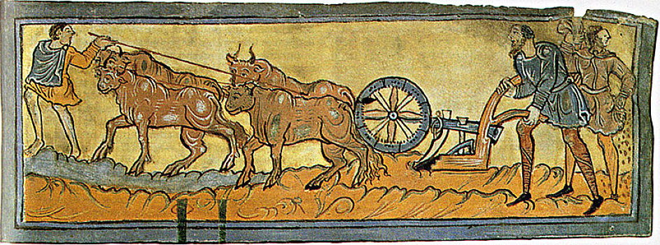 农民,耕作,微型,棉花,11世纪,艺术家