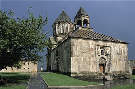 阿塞拜疆,寺院,户外,亚美尼亚