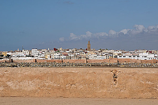 城市天际线,拉巴特,摩洛哥