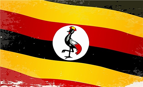 乌干达,低劣,旗帜