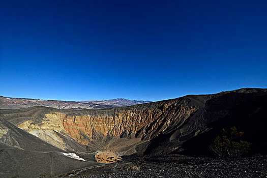 火山口,死亡谷国家公园,加利福尼亚,美国,北美