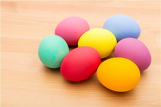 彩色,涂绘,复活节彩蛋