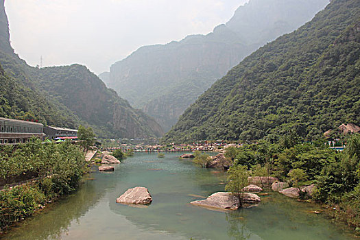 河南辉县宝泉风景区