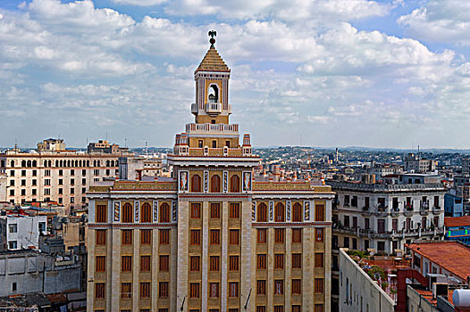 巴卡第,建筑,艺术装饰,老哈瓦那,世界遗产,古巴
