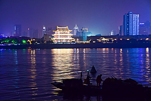 湖南长沙夜景