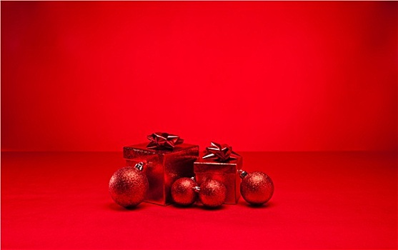 红色,小玩意,圣诞礼物