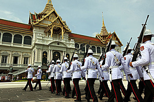 亚洲,东南亚,泰国,曼谷,宫殿